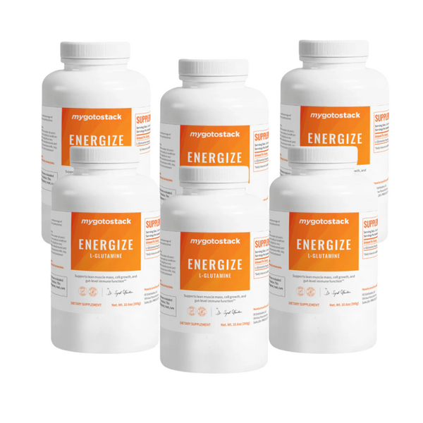 ENERGIZE L-GLUTAMINE Pack of 6