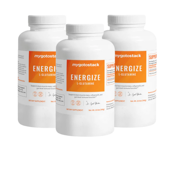 ENERGIZE L-GLUTAMINE Pack of 3