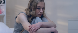 a stressed woman