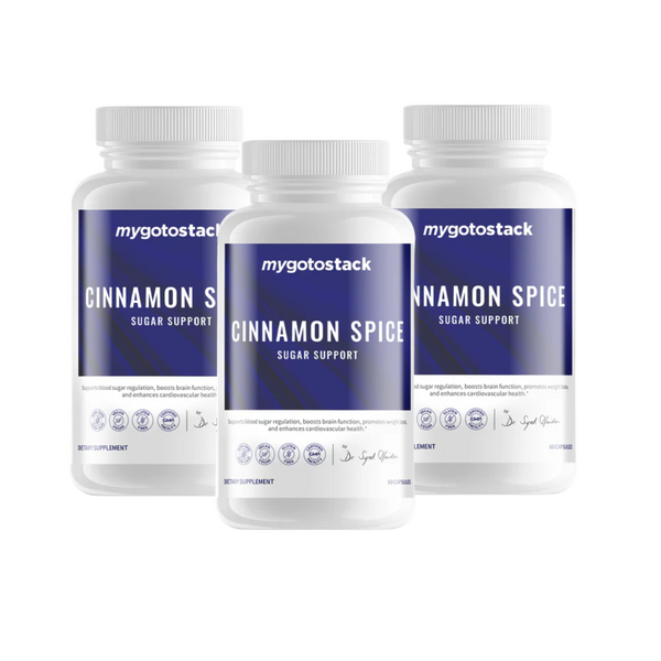 CINNAMON SPICE Sugar Support Pack of 3