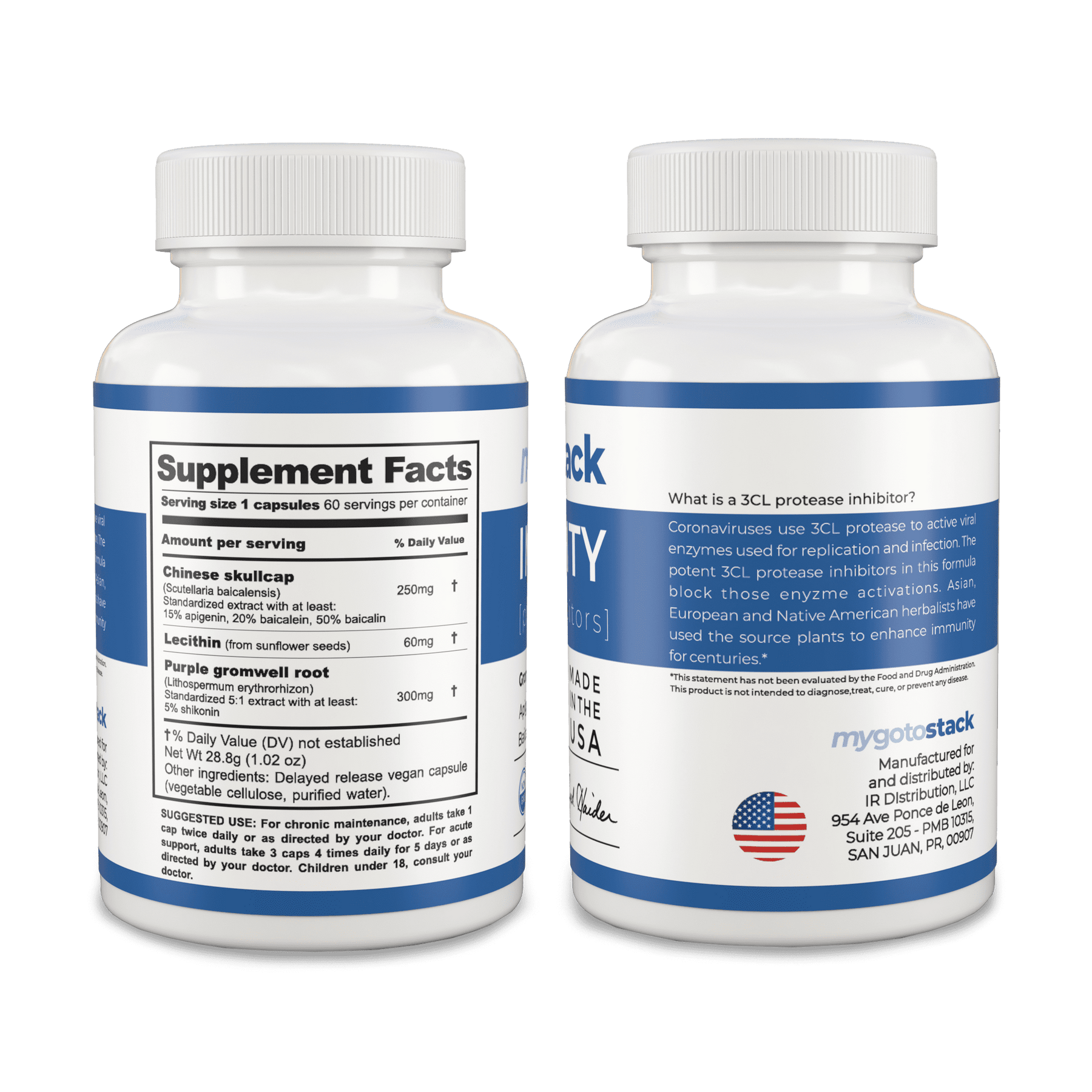 protease inhibitors side and back